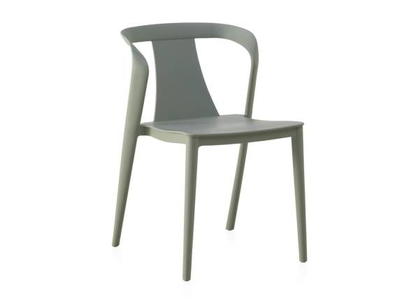 Conjunto sillas verde pistacho polipropileno