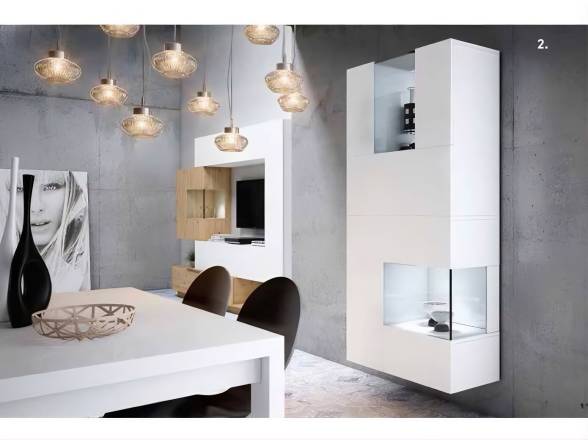 Vitrinas modernas para el salón