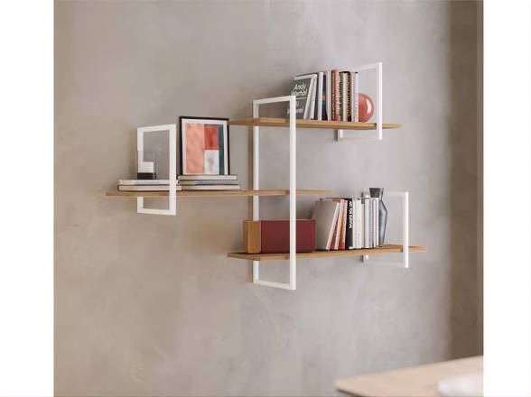 Estantería de pared para el salón