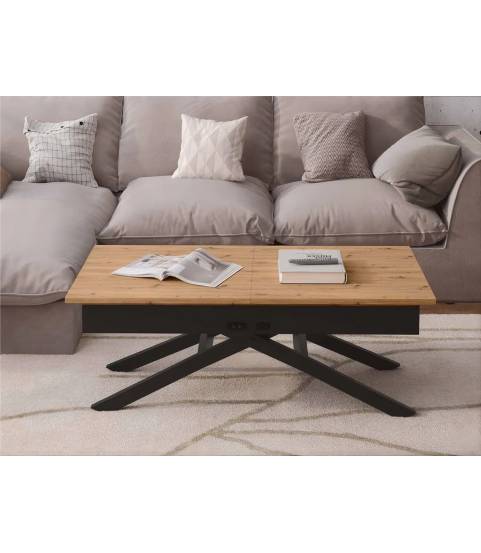 Mesa de centro convertible