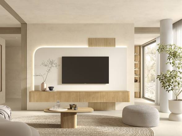 Muebles de salón modernos colección Boll de Kazzano