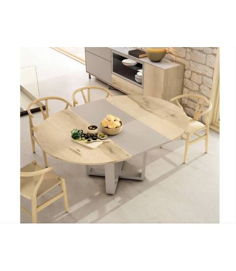 Mesa comedor extensible para salón