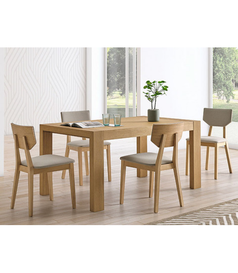 Pack de mesa y sillas en León mueblesvalencia.es