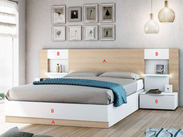 Dormitorio moderno minimalista