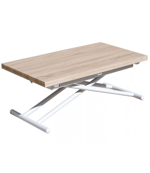 Mesa de centro elevable y extensible