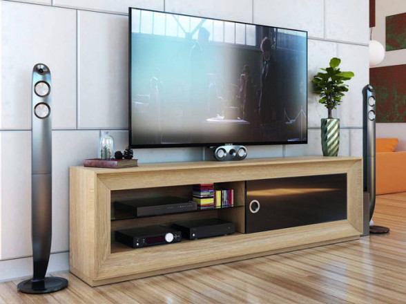 Mueble TV Clásico 2 con puerta corredera