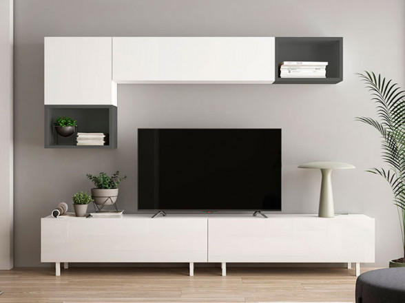 Salón moderno minimalista