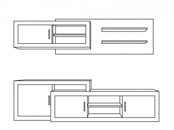 Composición de muebles