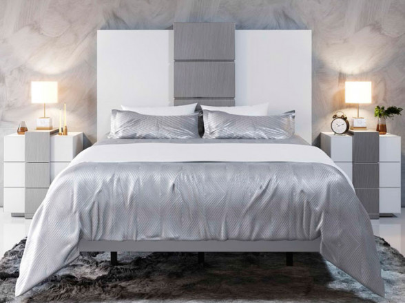 Dormitorio de estilo moderno en Madrid