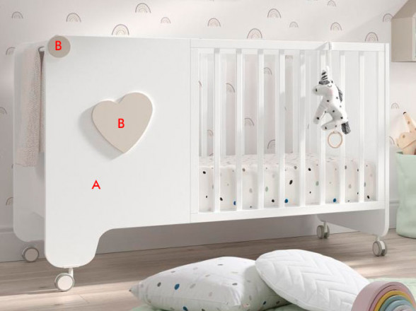 Cuna infantil con Madrid | Muebles