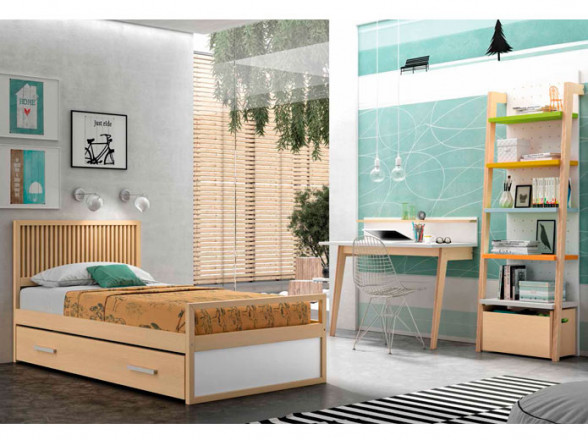 Dormitorio juvenil moderno en Madrid