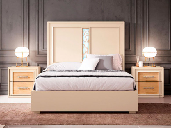 ✓Dormitorio moderno con led en Madrid