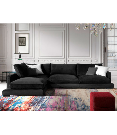 Sofá con chaiselongue en Madrid