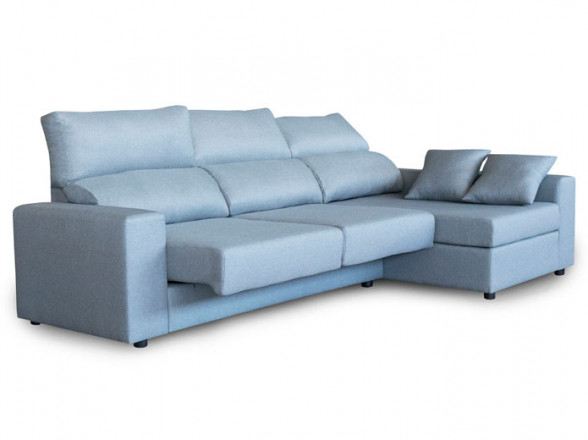 Sofá chaiselongue barato en Muebles Valencia