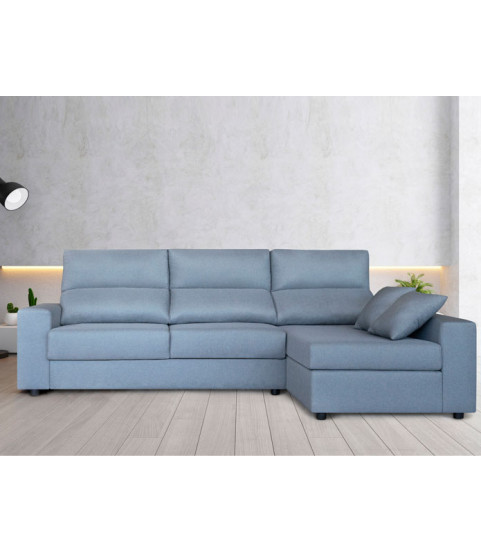 Sofá chaiselongue moderno en Madrid