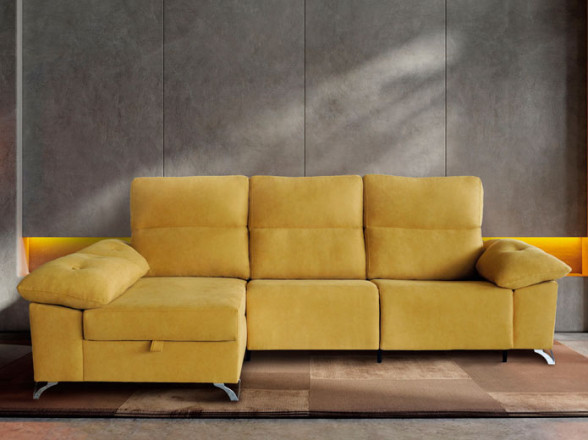 Chaiselongue tapizado moderno en Muebles Valencia