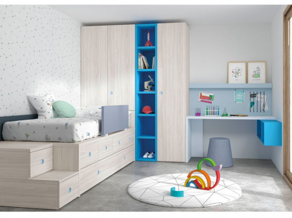 Dormitorio juvenil completo