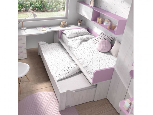 Cama nido para habitación juvenil en Madrid