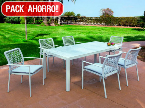 Mesa y Sillones Para Terraza