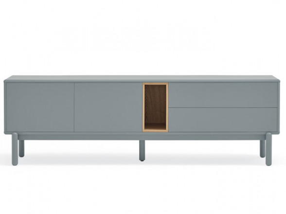 Mueble de TV gris para salón