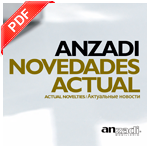 Catálogo Novedades Actual de Anzadi: mesas de comedor, mesas auxliares, sillas y consolas