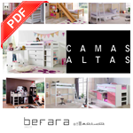 Catálogo Befara: literas y camas altas para habitaciones juveniles