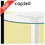 Catálogo Capdell: mesas de estilo moderno
