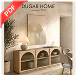 Catálogo Dugar Home 2024: muebles auxiliares de salón, mesas, sillas, mesas de centro, consolas y butacas
