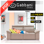 Catálogo Gabbani Decora: sofás, sillones, sofás cama y chaiselongues