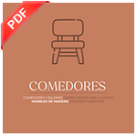 Catálogo Comedores de Grupo Seys: muebles rústicos para salón y comedor