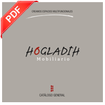 Catálogo General 2023 de Hogladih Mobiliario: muebles auxiliares para salones, comedores, dormitorios y hogar en general