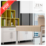 Catálogo Zen de Ismobel: muebles para despachos, oficinas y contract