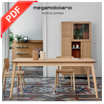 Catálogo Home & Contract de Mega Mobiliario: muebles de salón, comedor y dormitorios para el hogar y contract