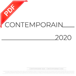 Catálogo Contemporaneo 2020 de Plaisance: muebles auxiliares de estilo contemporáneo