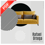 Catálogo 2018 de Rafael Ortega: sofás, sillones, chaiselongues y rinconeras tapizadas