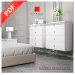 Catálogo Azzero Colección Dormitorios de Spago Mobiliario: dormitorios de diseño de estilo clásico
