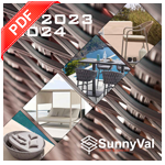 Catálogo SunnyVal 2023: muebles de exterior y para contract