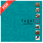 Catálogo Home & Contract de Tadel Grup: muebles auxiliares para el hogar y contract como mesa, sillas, aparadores, recibidores o cubreradiadores