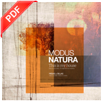 Catálogo Modus Natura de Tadel Grup: mesas de melamina, de chapa y de haya con sillas de madera y tapizadas