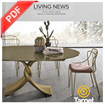 Catálogo Colección Living News de Target Point: mesas, sillas y aparadores de diseño italiano