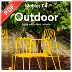 Catálogo Outdoor de Mobles 114: mesas, sillas y taburetes para jardín y terraza