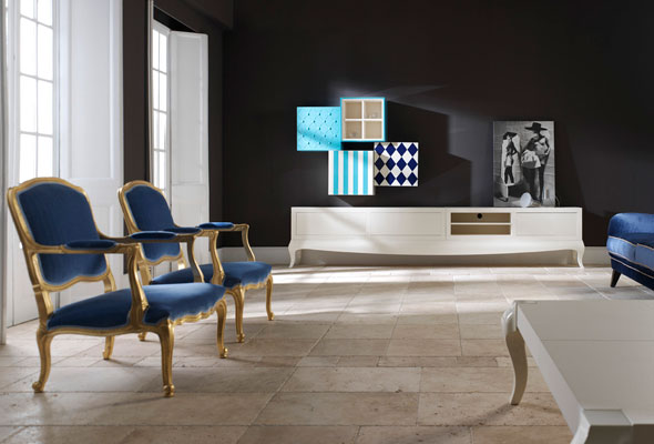 Muebles de estilo Ecléctico para salón o comedor en Muebles Valencia, tu tienda de muebles en Madrid