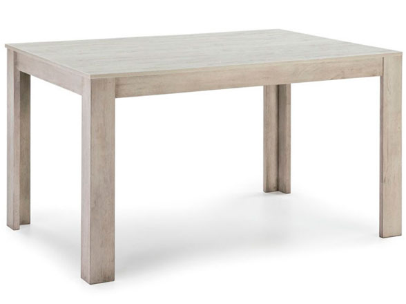 Mesa fija de madera para salón o comedor con descuento del 40% en Muebles Valencia, tu tienda de Muebles en Madrid