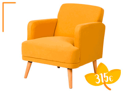 Promoción del sillón Buenos Aires de Somcasa en tu tienda de muebles en Madrid
