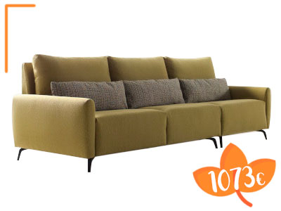 Promoción del sofá Cira de Suinta en tu tienda de muebles en Madrid