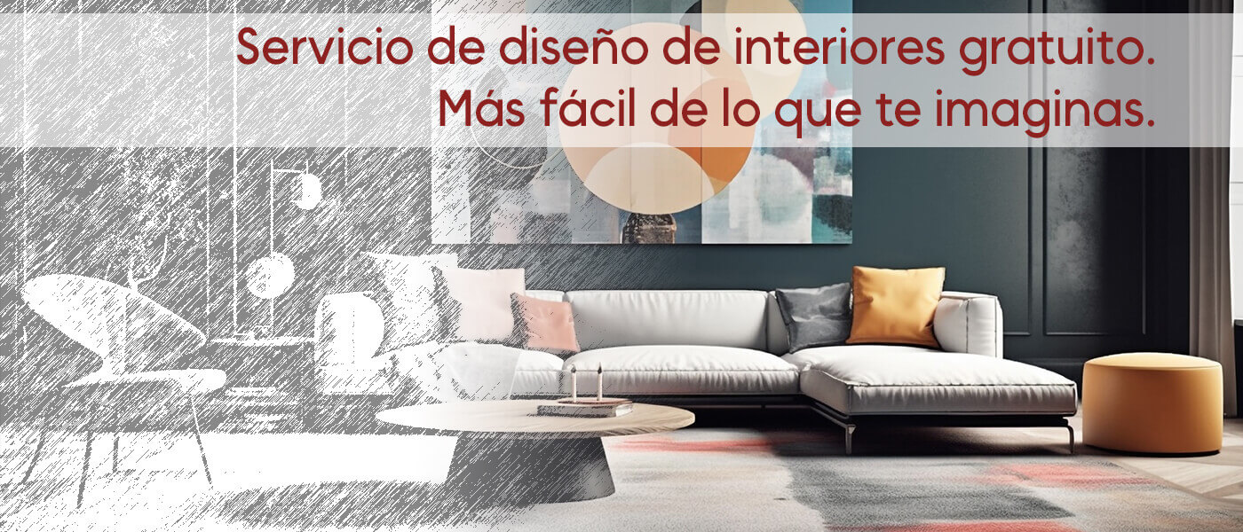 Diseño 3D de interiores antes de comprar tus muebles en nuestra tienda de Madrid