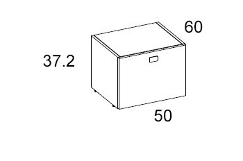 Medidas de los módulos con 1 contenedor de Arasanz para habitaciones juveniles