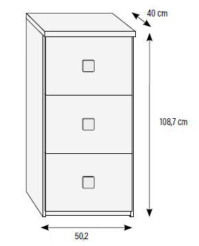 Sinfonieres para habitaciones juveniles de Muebles Orts