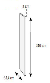 Costados de armarios para habitaciones juveniles de Muebles Orts