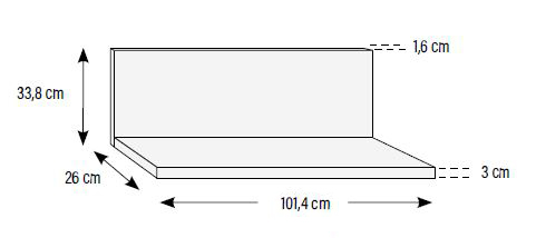 Estantes de pared para habitaciones juveniles de Muebles Orts